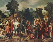 Lucas van Leyden THe Healing of the Blind man of Jericho china oil painting reproduction